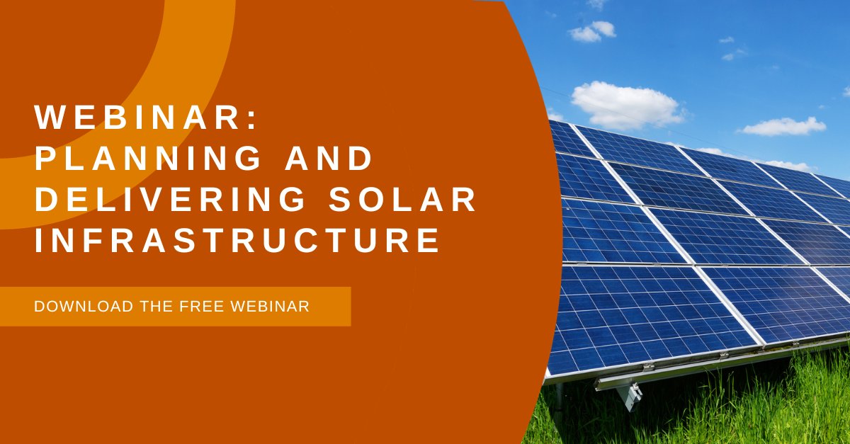 Did you miss our free Planning and Delivering Solar Infrastructure webinar? You can still download and view the webinar here - waterfront.eventscase.com/EN/solar2024/I… It covers three important questions: 1. How can the Government support the future growth of the industry? 👇