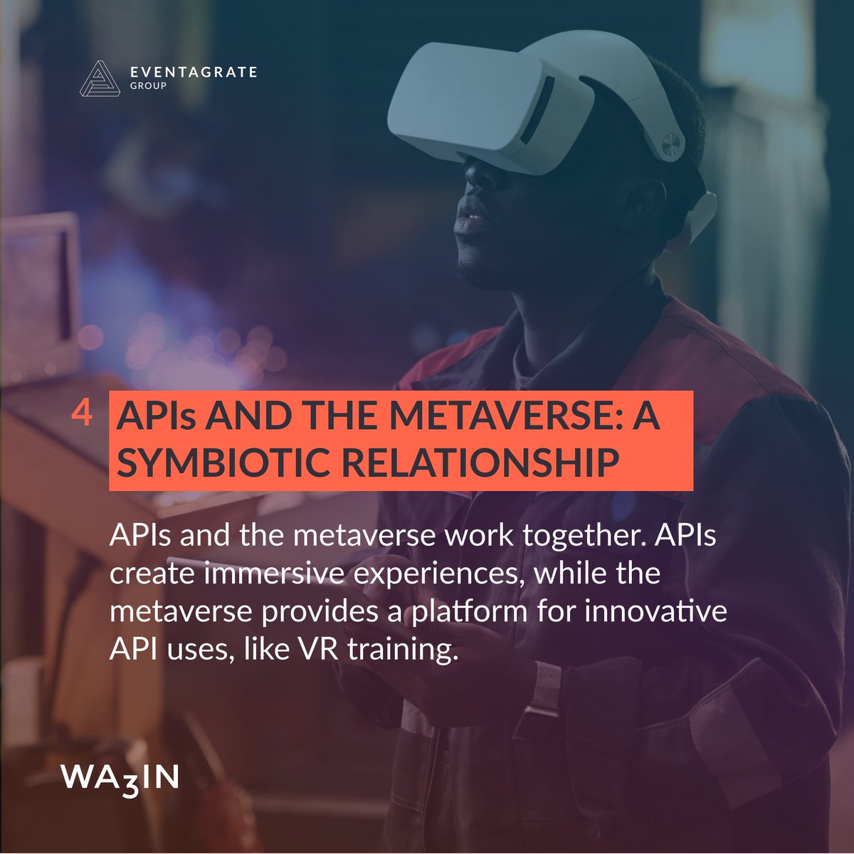 eventagrate's tweet image. APIs are vital to the metaverse! Swipe through our latest carousel for insights on how API integrations shape the metaverse. 

👉 And for a deeper dive, check out our latest story for more insights at ow.ly/sczi50QacBx. Don&apos;t miss it!

#MetaverseTech #APIIntegrations