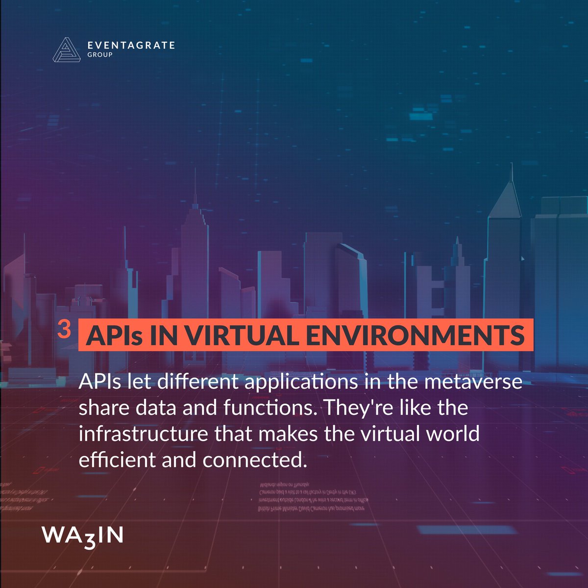 eventagrate's tweet image. APIs are vital to the metaverse! Swipe through our latest carousel for insights on how API integrations shape the metaverse. 

👉 And for a deeper dive, check out our latest story for more insights at ow.ly/sczi50QacBx. Don&apos;t miss it!

#MetaverseTech #APIIntegrations