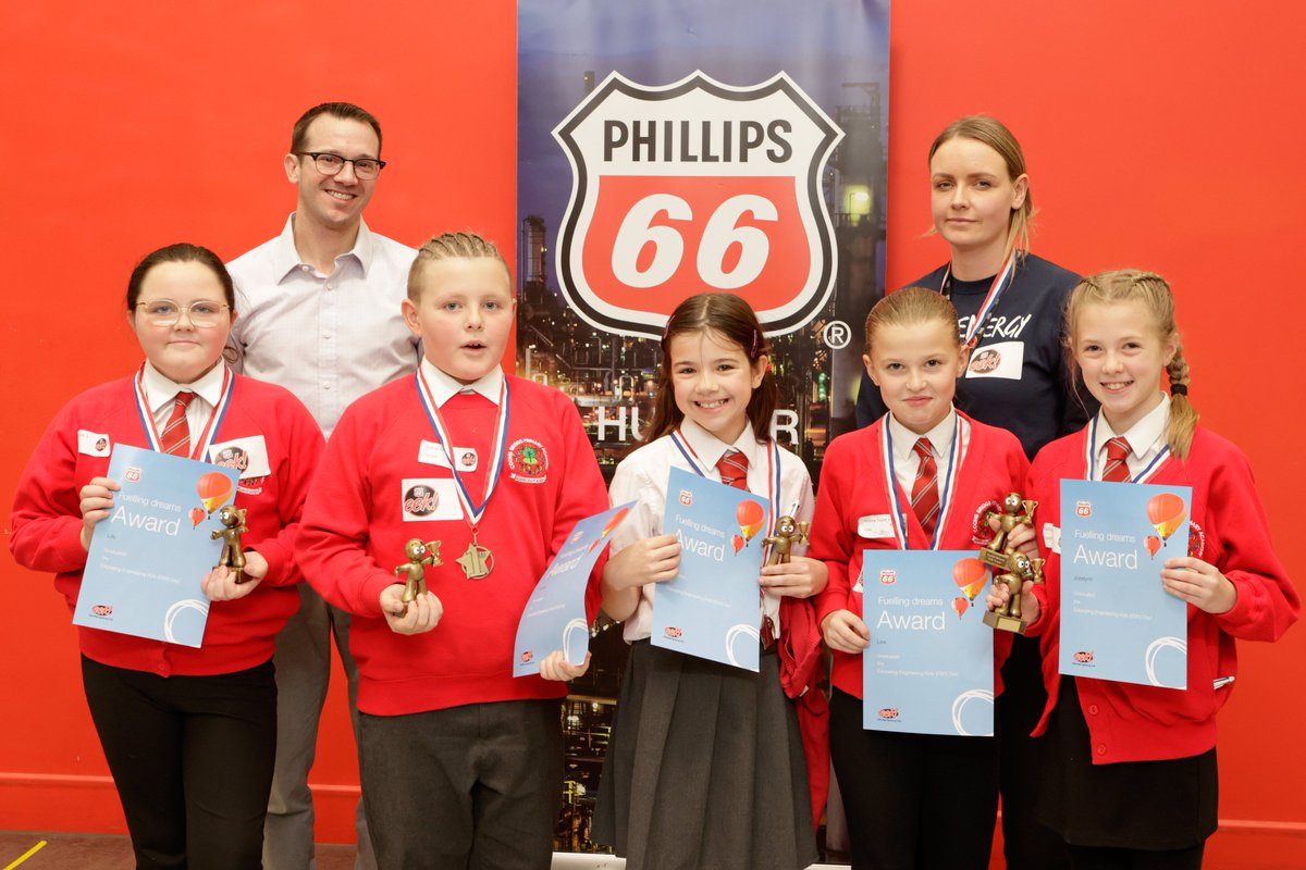 Cbpacademy's tweet photo. Our Year 6 students have recently enjoyed a trip to Phillips 66 to take part in their Engineering Challenge EEK (educating, engineering, kid’s day) This was a fantastic day for our students #wowwednesday https://t.co/BnueG49EIu