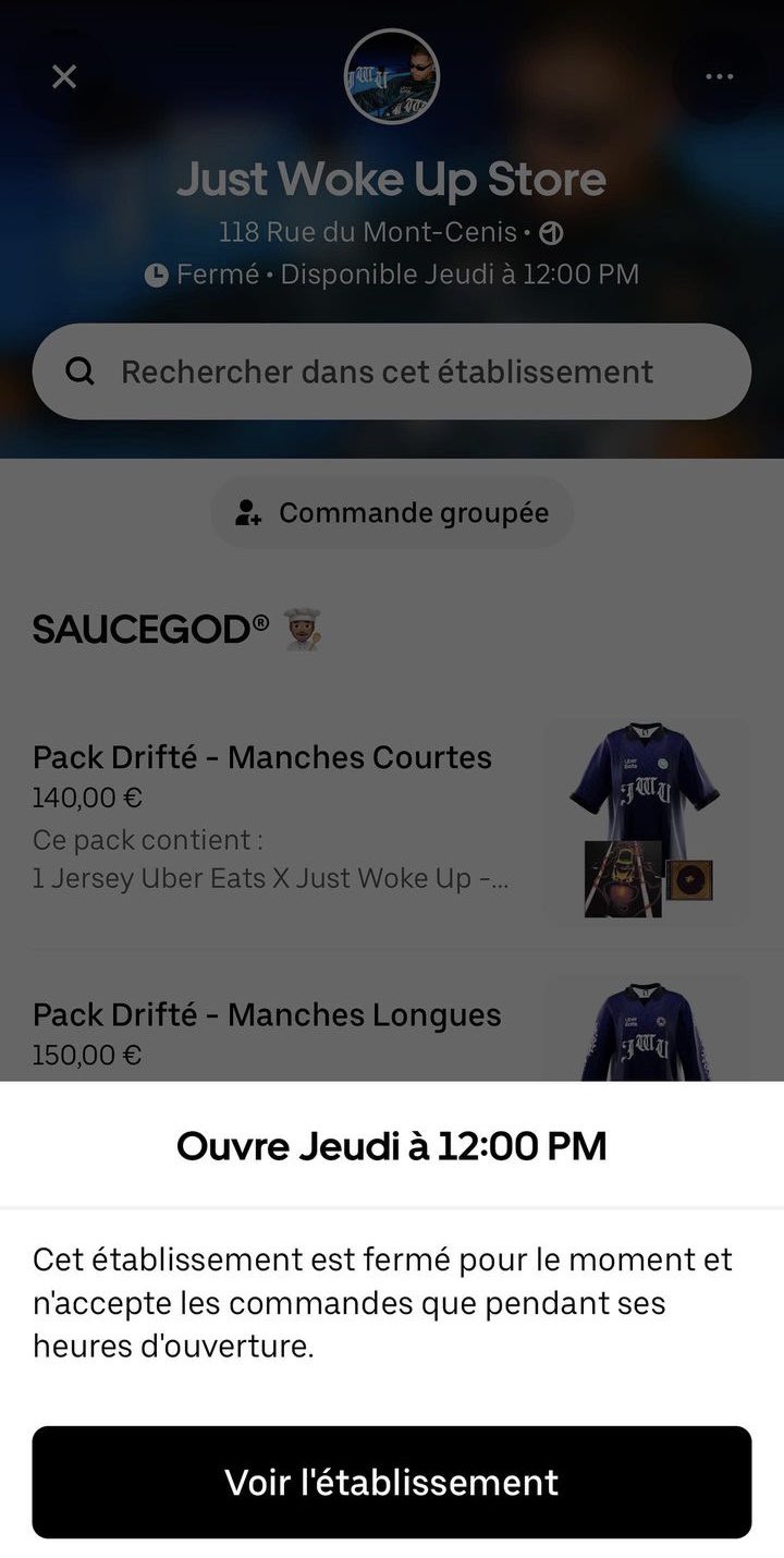 Hamza lâche la bombe Drifté (et un nouveau merchandising sur Uber Eats !)