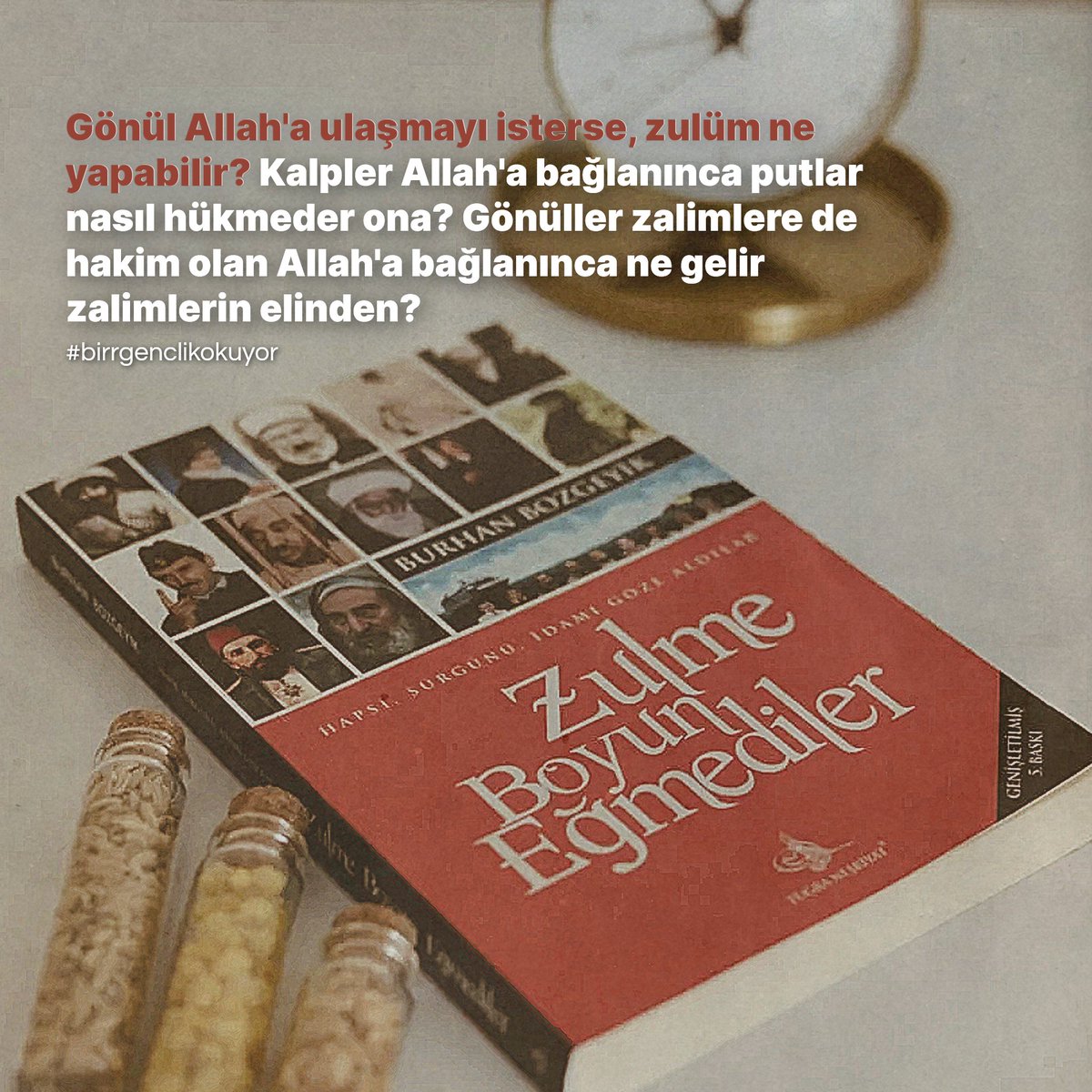 Ekim Ayı Listemizin 2.Kitabı  "Zulme Boyun Eğmediler" Kitabından Alıntılar

📜Habib en-Neccar, söz dinlemeyen kavminin kendisini öldürmekte kararlı olduğunu görünce havarilere dönerek şöyle haykırdı: "Ben sizin Rabbinize iman ettim. İşitin bu sözümü ve imanıma şahit olun!"

++