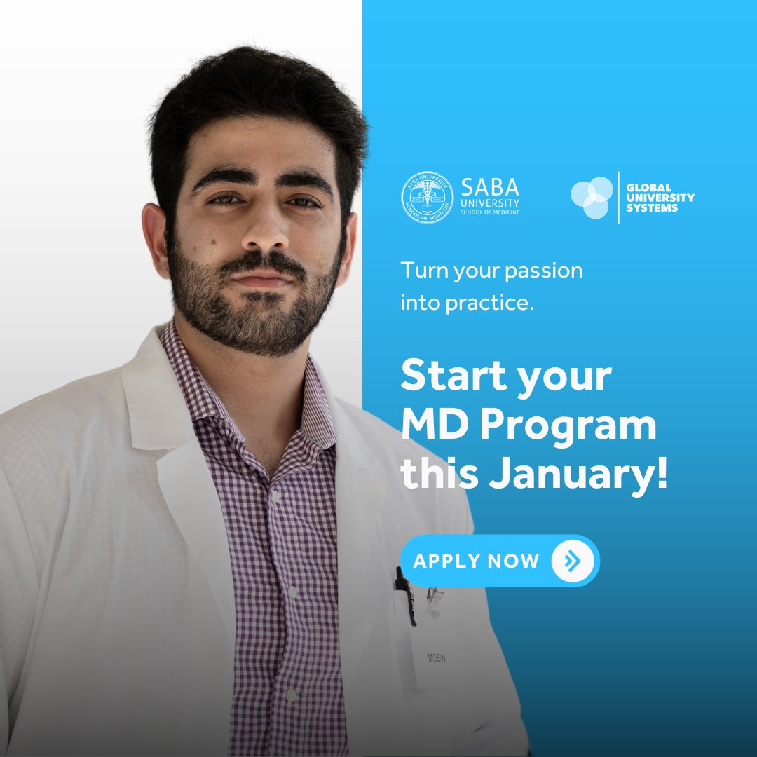 sabamedschool's tweet image. Chart your course to medical excellence at Saba MD Program! 30 years of legacy, 98% USMLE success, and 97% residency attainment.

Learn more: bit.ly/3QZ4mZ0

#SabaMed #SabaUniversitySchoolOfMedicine #MedicalProgram