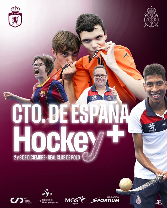 🏑| Les instalacions del <a href="/RCPoloBarcelona/">Real Club de Polo de Barcelona</a> acollirà el proper 2 i 3 de desembre el primer Campionat D'Espanya d'Hoquei+. Hi participaran els equips terrassencs: ​​Atlètic Terrassa Heura Rusc i Vallès, Egara HC Blava i Blanco, Línia 22 HC i CD Terrassa.
