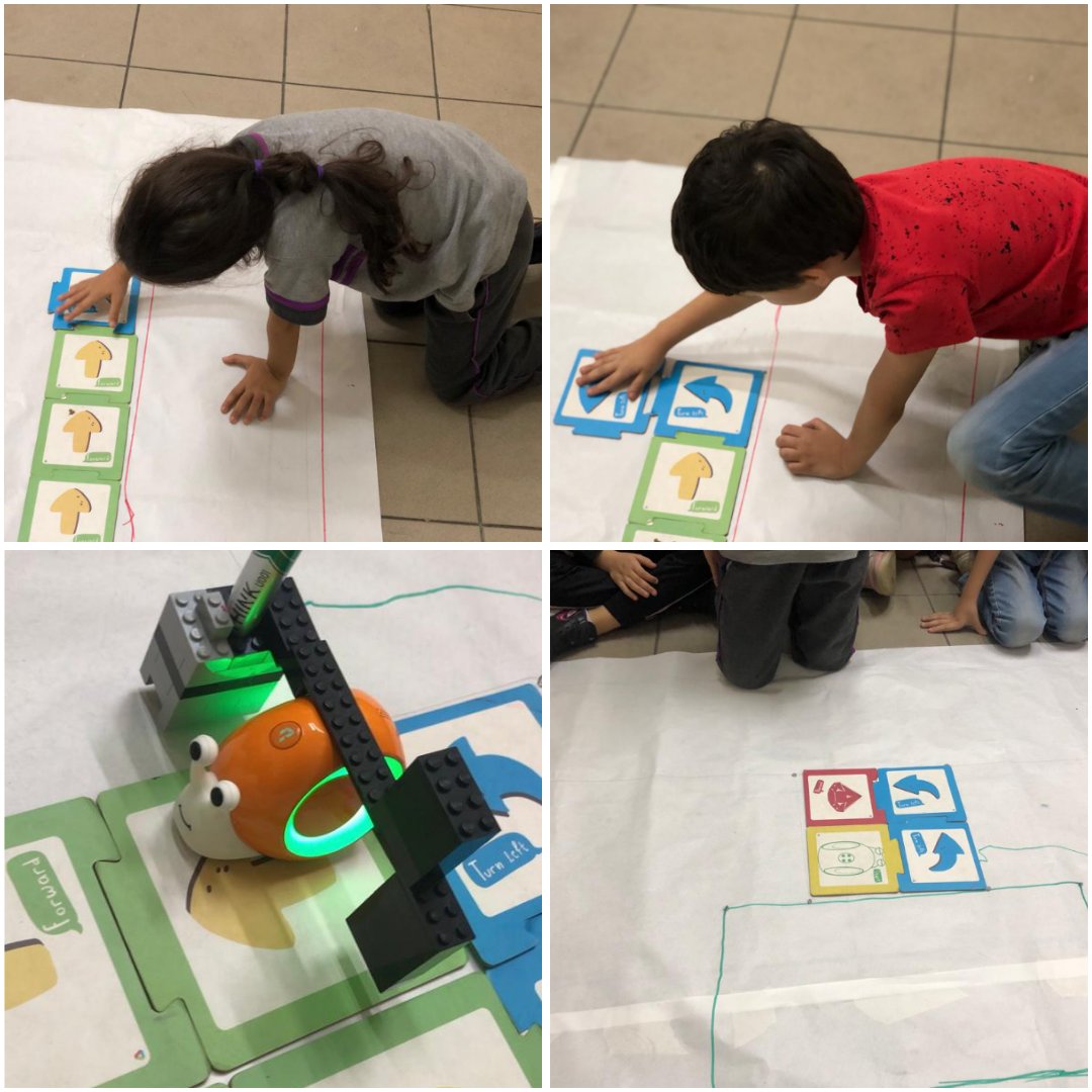 DawhaRobotics's tweet image. Everyone can draw a flag but no flag can compete against the one #qobo did🤖. 
A little bit of #coding cards and a great deal of love for our country were enough to make our snail go wild with a pen🇱🇧. 
@makdawhaschool @soha_nj #Independence_day #STEAM #robotics #عيد_الاستقلال