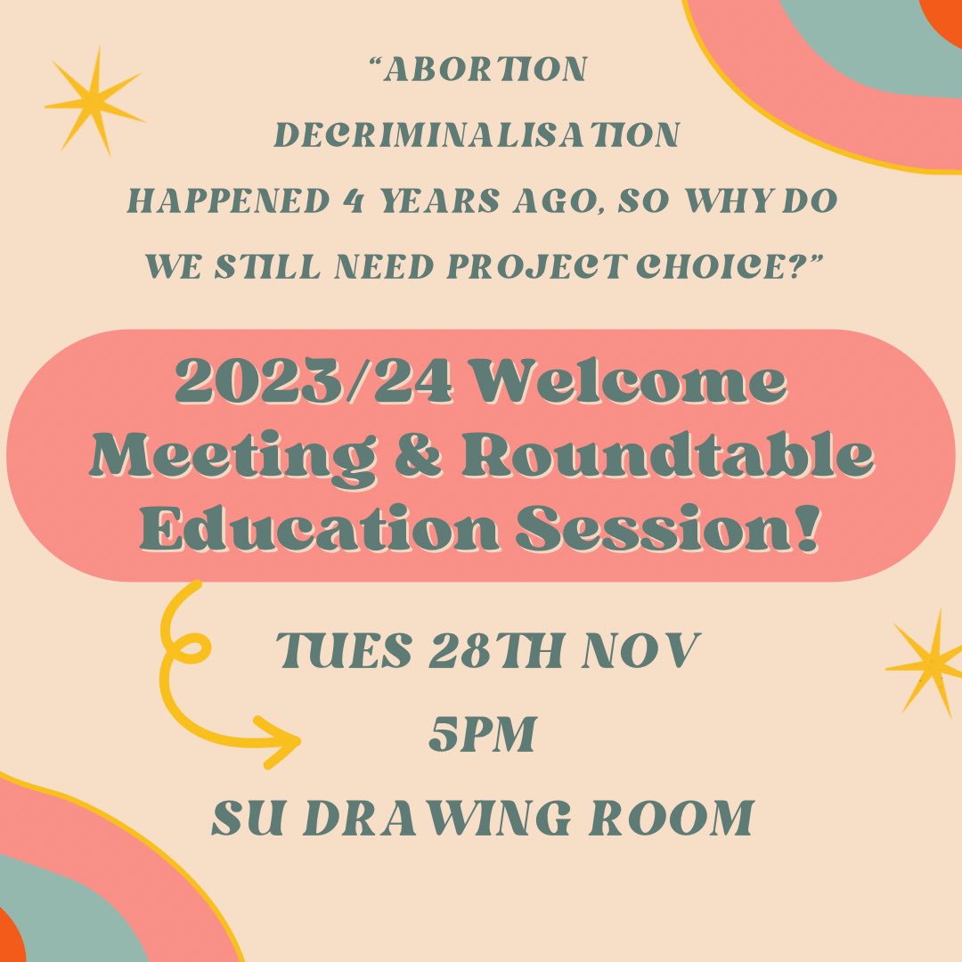 QUProjectChoice's tweet image. Introducing our welcome meeting for 2023/24! This is a chance to meet the committee and the other members, have an informal chat and learn about the year ahead. Hope to see you there!