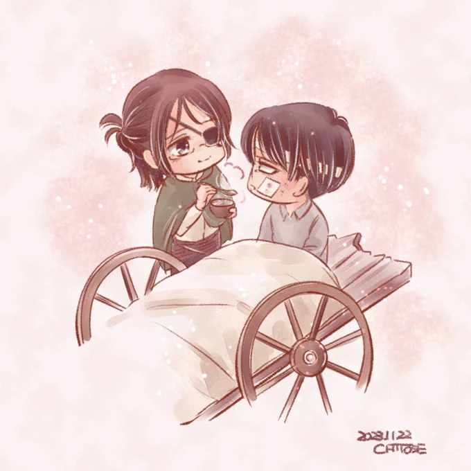 #いい夫婦の日 #進撃の巨人 #shingeki #リヴァハン
