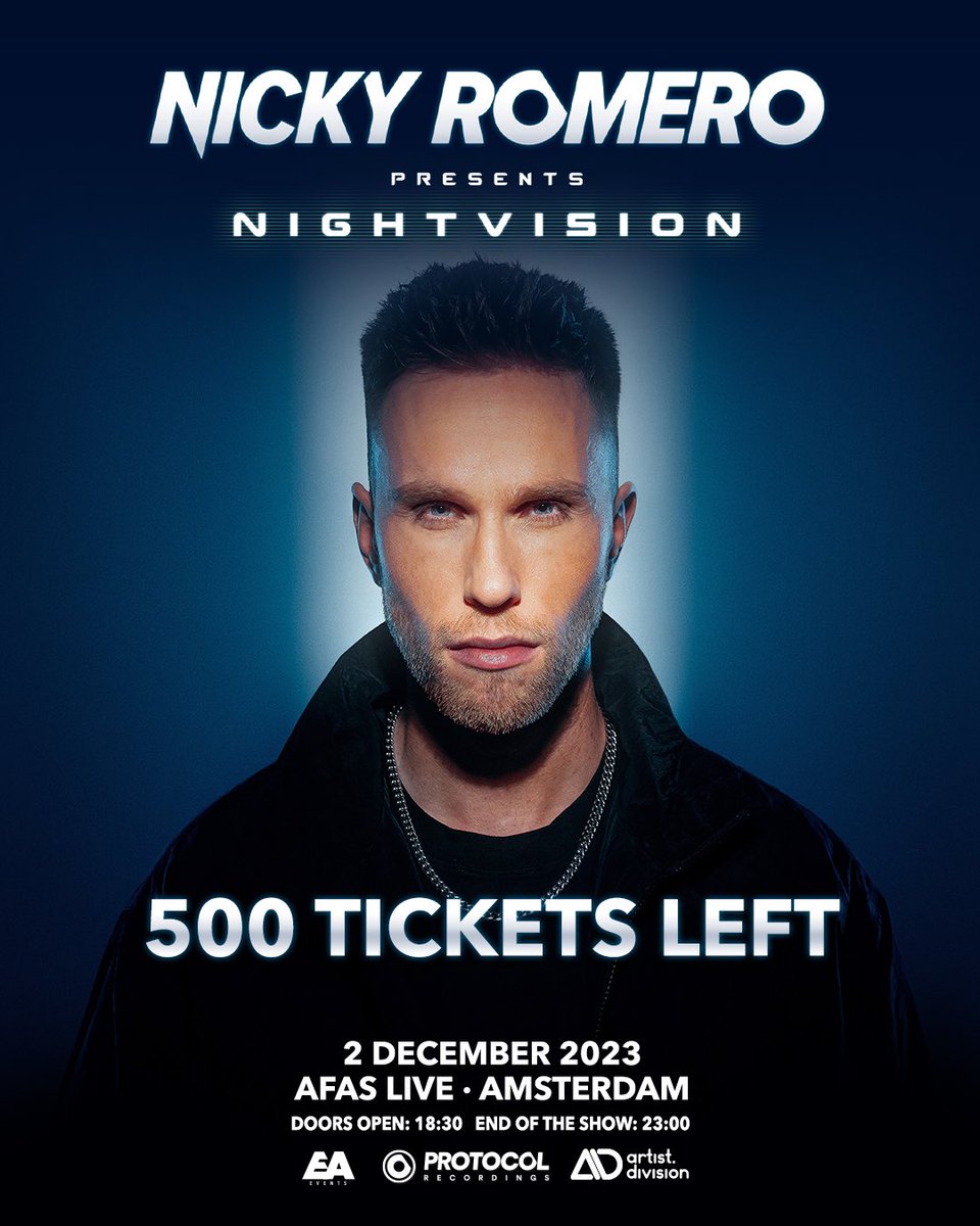 The final 500 Nightvision tickets are NOW on sale! 🚨 Don’t miss out 👉 nickyrome.ro/nightvision-ti…