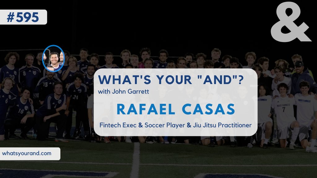 John Garrett (@the_johngarrett) on Twitter photo On this episode of <a href="/Whats_Your_And/">What's Your And? Podcast</a>, @RafaelCasasQF and I discuss how playing #soccer and practicing Jiu Jitsu taught the values of hard work and the lifelong friendships it brought. Listen to the episode at WhatsYourAnd.com. On this episode of <a href="/Whats_Your_And/">What's Your And? Podcast</a>, @RafaelCasasQF and I discuss how playing #soccer and practicing Jiu Jitsu taught the values of hard work and the lifelong friendships it brought. Listen to the episode at WhatsYourAnd.com.