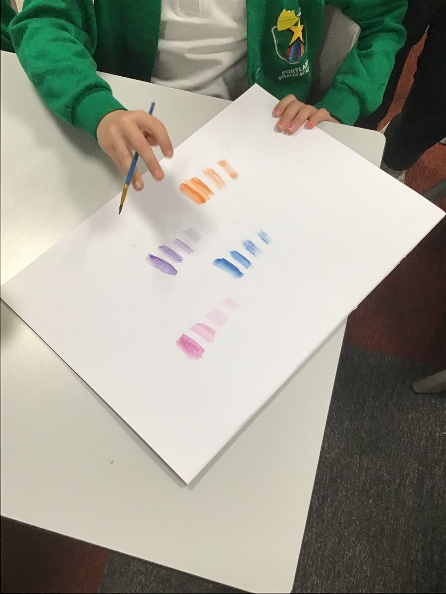 Portland_School's tweet photo. Year 3 have been learning about how to create tone and depth in art this afternoon ready to create their washes for our river poems. #portlandart https://t.co/8Yef6nHRVL