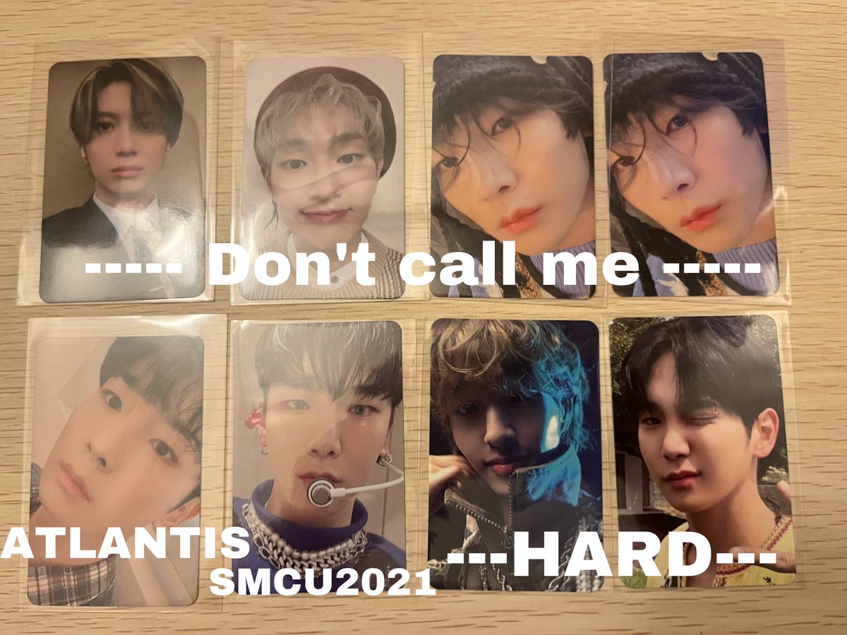 SHINee トレカ 交換
明日名古屋ガイシ参戦するので良ければ会場で(後日郵送でも可)💭
【求】ミンホ 
ミノの同種交換優先で考えてます！
よろしくお願いします🙇‍♀️