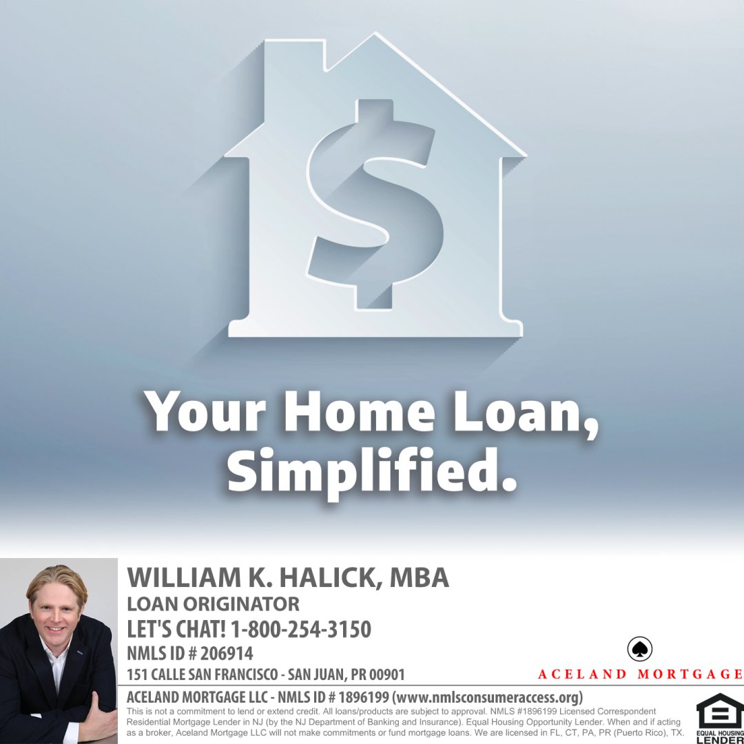 Bill Halick & Aceland - Simplifying your mortgage experience to a T! 💼📊 Score a great deal and enjoy peace of mind knowing we've got it all covered. Focus on what matters, we handle the rest! ✌️😌 #MortgageMadeEasy #PeaceOfMind #AcelandMortgage