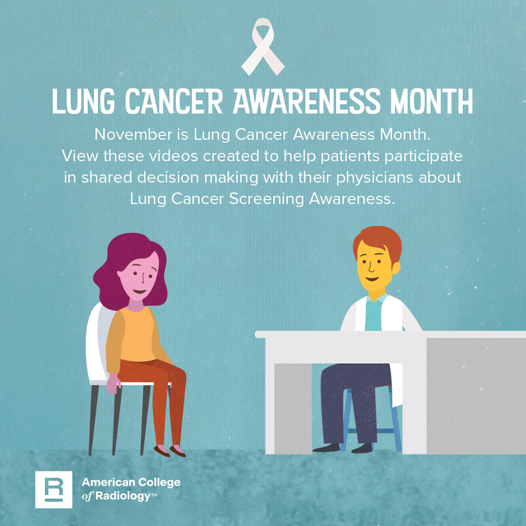 We now have 4 videos in our #LungCancerScreening Patient-Friendly Animation Playlist!  View them here 📽️tinyurl.com/47z8tsfs

#LungCancerAwarenessMonth #PatientCare #LungCancerScreening