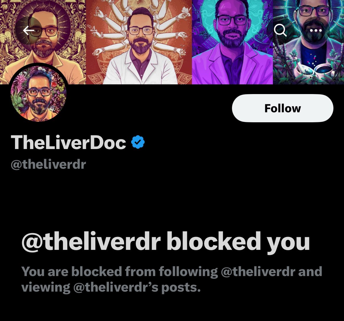 Just one tweet and this Fraud and part of Conversion Mafia <a href="/theliverdoc/"></a> ran away!

But I promise I will expose him and his anti-Hindu organization completely.

They are pawns of the petrochemicals mafia.
