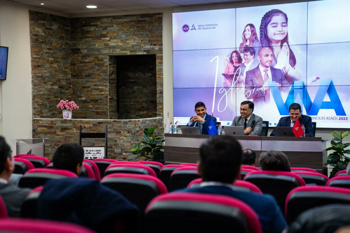 asuraustral's tweet image. Es motivo de celebración el nuevo Concilio 2023 ASACh realizado en el auditorio de la Iglesia Adventista del Séptimo Día en el sur de Chile. ⛪️📍🇨🇱

#Concilio #IglesiaAdventista #IglesiaViva #Sabiduría #Bendiciones