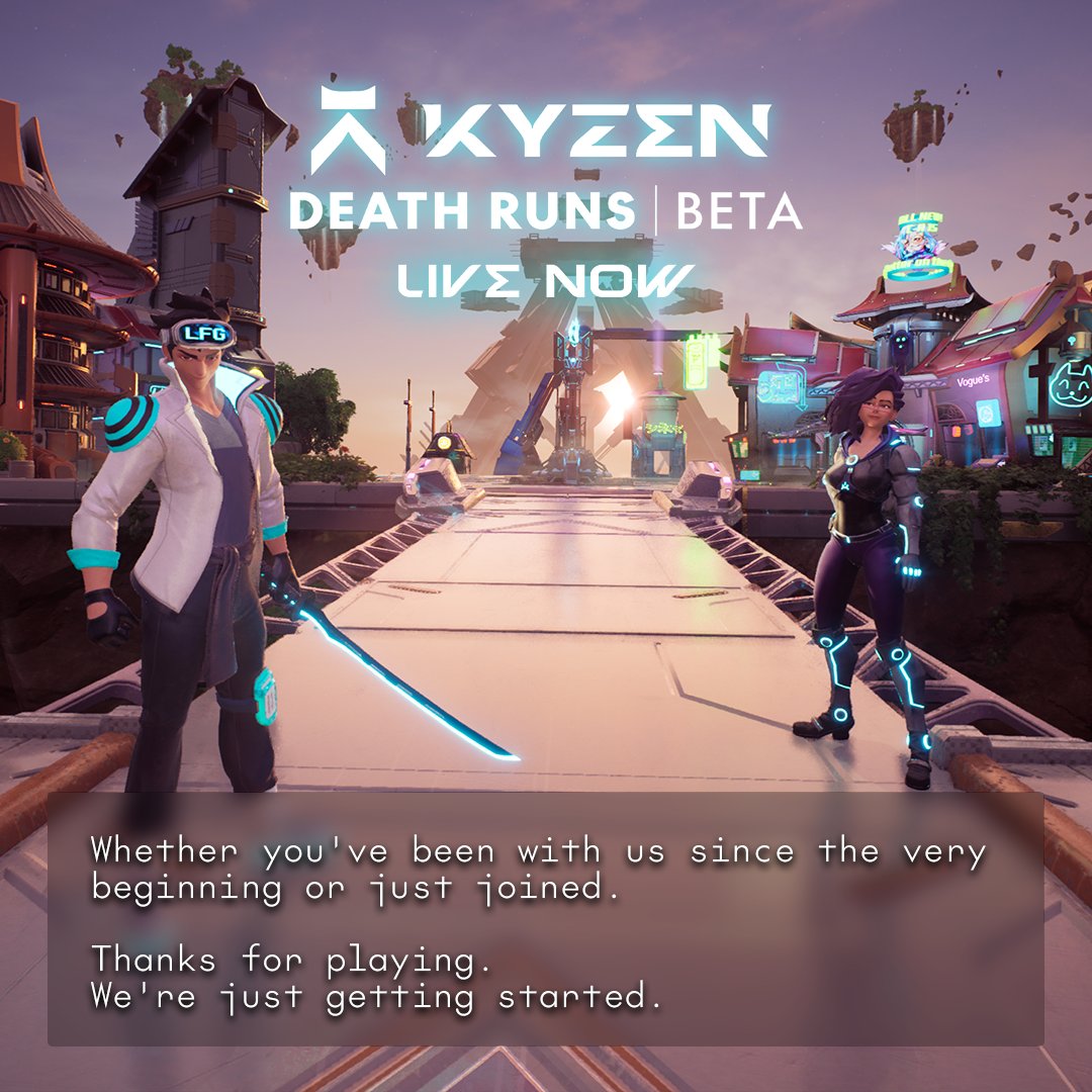 The Kyzen community is second to none. Thanks for being on this journey with us 🤝
 
 #ProjectKyzen #Web3Gaming