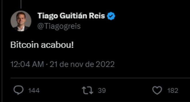 mouradiego478's tweet image. Subiu 146,25% em um ano e acabou?
Huahuahuahuahua 😂
Falou o especialista em fundos que não acertastes o fundo do BTC
#bitcoinprice #bitcoinblockchain