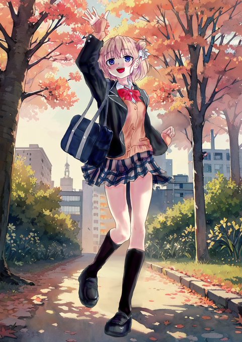 うちの子、お団子ちゃんの立ち絵に背景入れました🍡
🌸 