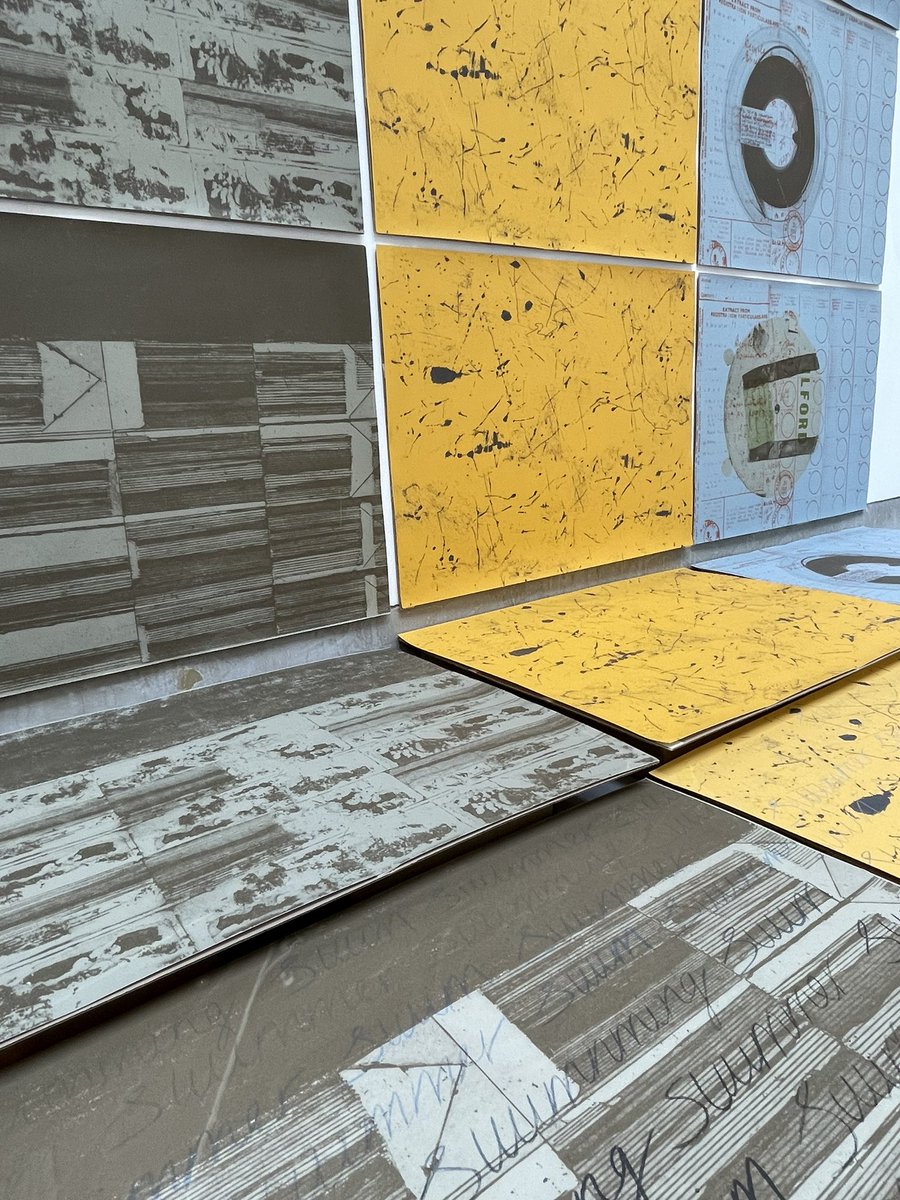 Delighted to be showing this #installation as part of an #exhibition called ‘Practice’ in the PR1 #gallery @UCLan as part of the <a href="/AA2Aproject/">AA2A - Artist Residencies</a>  #residences Finishes Friday 24th. Fellow #exhibitors are @jackiehaynes123456 @philbxyz @studiovickyprice @timcopseypottery #gavinwebster