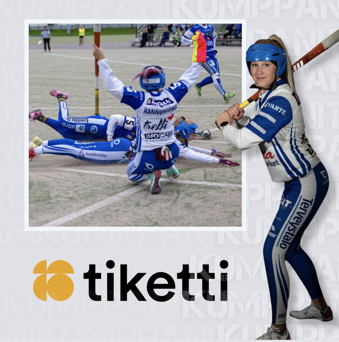 🎟️Yhteistyöuutisia! 🎟️

Roihu ja @TIKETTIofficial
ovat solmineet yhteistyösopimuksen, jonka myötä Roihuttarien kausikortit ja otteluliput myydään jatkossa Tiketin kautta.   

Lue lisää ja valmistaudu kausarikaupoille!  
roihu.fi/ajankohtaista-…

#tiketti #superpesis #roihuttaret