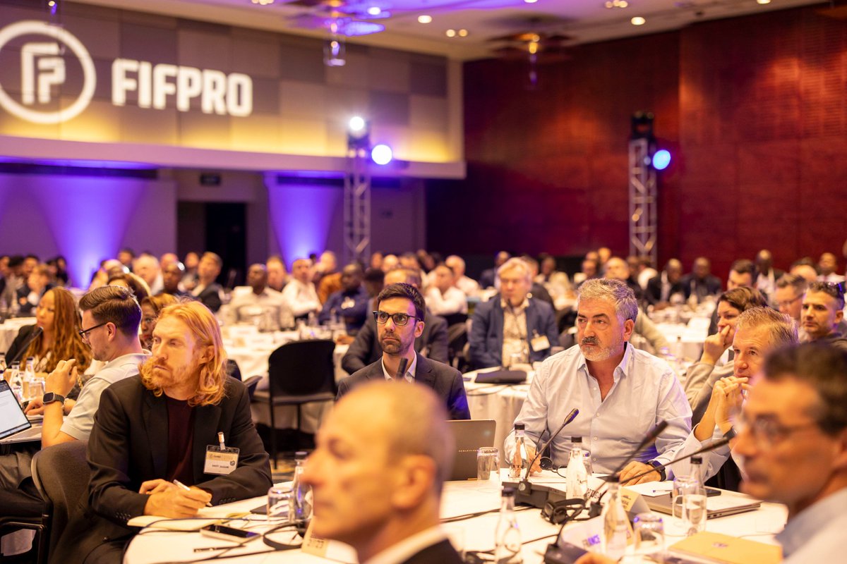 kefwaofficial's tweet photo. KEFWA President SITUMA JAMES  giving a presentation in the morning session of Day 2 at the 2023 @FIFPRO General Assembly in South Africa 🇿🇦

The Panel Discussion included topics like player data and emerging trends in women's football and international competitions.

#FIFPROGA23 https://t.co/qYndBxTdBx