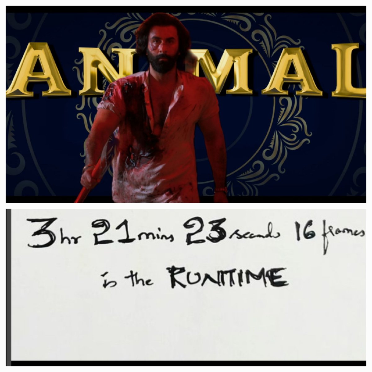 Usmanjavid18's tweet photo. @imvangasandeep @VangaPictures @TSeries Absolute carnage .ranbir kapoor is looking lethal and brutal . Most awaited film of the year .  And it will be the best gangster saga in the history of indian cinema .Also  big fan of your work .#RanbirKapoor #anim https://t.co/KMV10qL8jy
