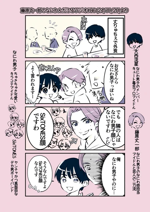 SixTONES顔のひと 