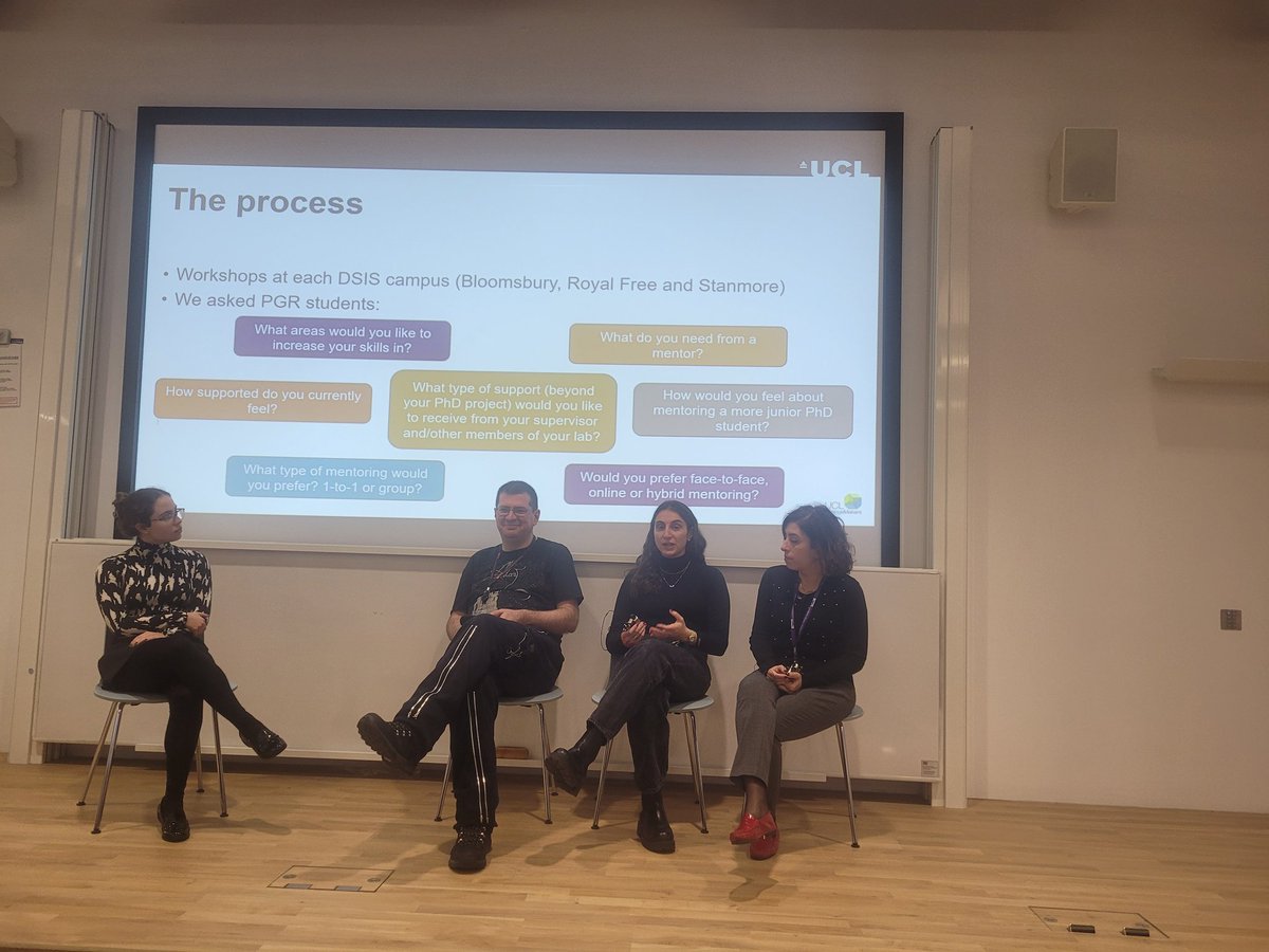 UCL Division of Surgery PGR celebration event is underway. Do consider signing up to the mentoring scheme <a href="/uclmedsci/">UCL Faculty of Medical Sciences</a> <a href="/UCLDivofSurgery/">UCL Div of Surgery</a>
