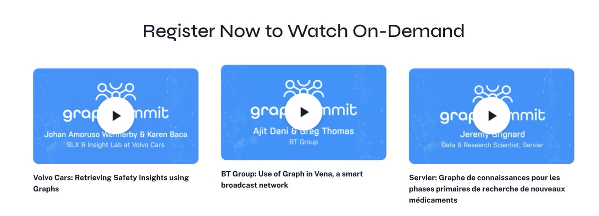 Neo4jFr's tweet image. Notre série #GraphSummit 2023 est maintenant terminée. Découvrez les présentations qui ont été enregistrées à travers l&apos;Europe avec @Servier, BT, Volvo et d&apos;autres

bit.ly/3SVYcKm

#neo4j #graphdatabase