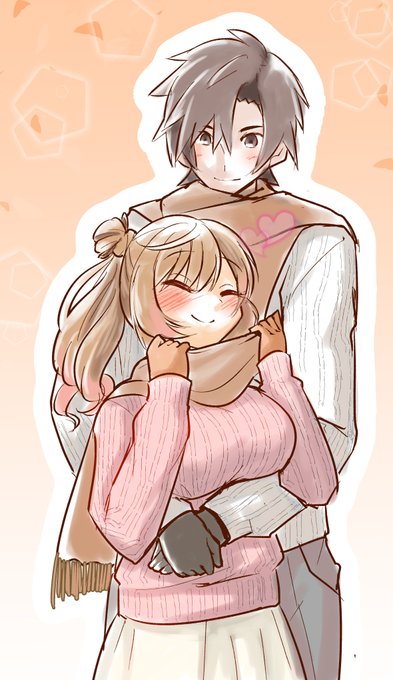 いい夫婦の日ということで、取り急ぎ
マフラー共有なタカささらくがき 