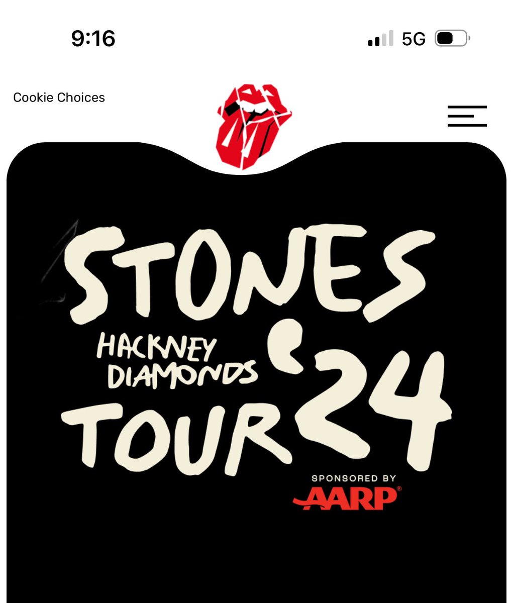 I’m really hoping to go see @RollingStones in May, but guys this is not what an apostrophe looks like! #typography #typofail