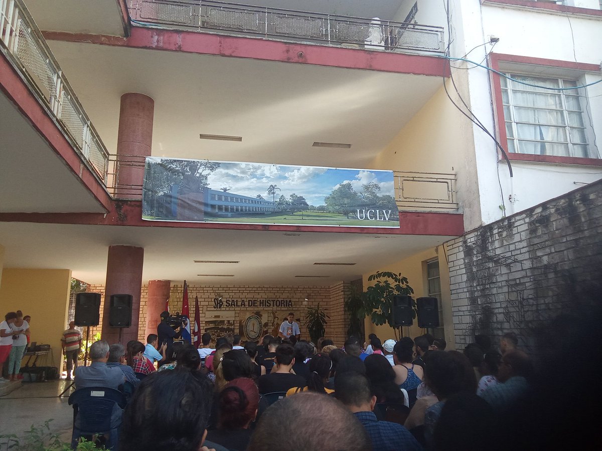 #EnDesarrollo desde la Sala de Historia de la #UCLVnuestra se da a conocer el Delegado directo de esta casa de altos estudios al XII Congreso de la #UJC a realizarse en abril del próximo año.