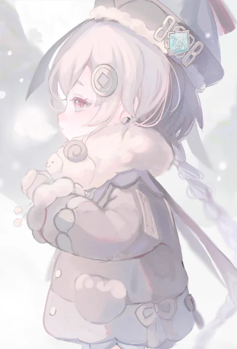 寒いので再掲モコモコqiqi