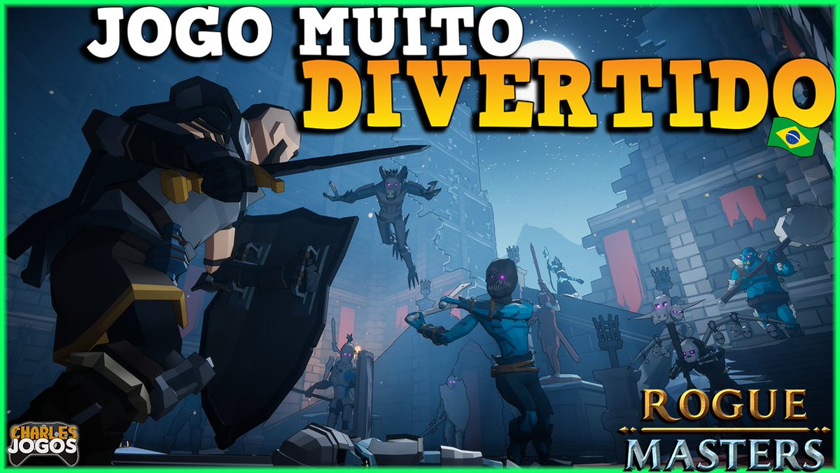 Conheçam <a href="/Rogue_Masters/">Rogue Masters</a> um projeto indie Brasileiro muito divertido que envolve combate soulslike e elementos roguelike/pvp! Sensacional!!! Gameplay dele aqui: youtube.com/watch?v=_tmQdL…