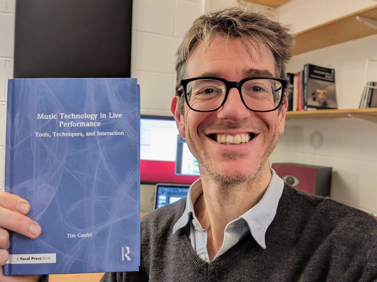 The hardback version of my book came today, this is me in my office looking smug!

I am looking forward to seeing the paperback (with my artwork).

bit.ly/tc_mtlp