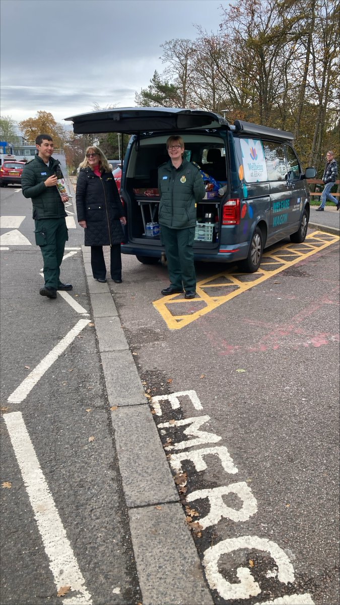 More interaction with crews at West Suffolk this morning. On to Colchester this afternoon to talk about the work that we do. #safeguarding #SafeguardingAdultsWeek #SAW