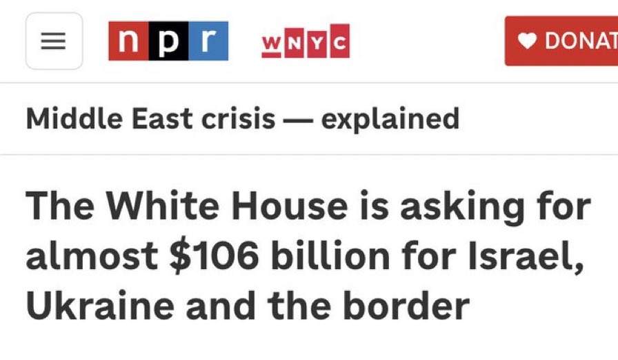 No. No. People are sleeping on the streets HERE. People are going hungry HERE. Babies go to sleep at night in the cold HERE. Enough.