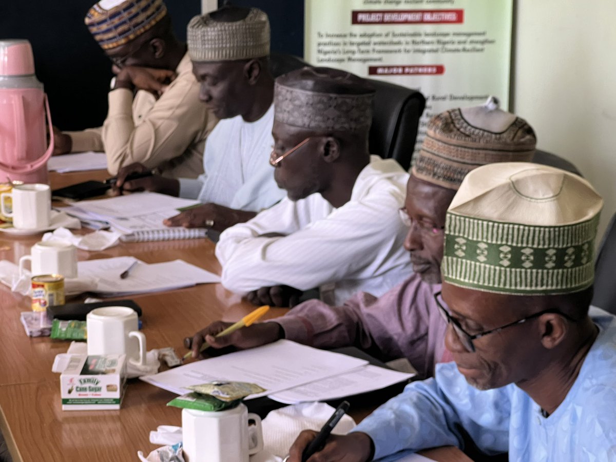 KadEnvironment's tweet photo. The Agro-Climatic Resilience in Semi Arid Landscape(ACReSAL) has presented its progress Report to the State Steering Committee (SSC). The meeting was Chaired by the Commissioner,Ministry of Environment and Natural Resources , Dr Abubakar Buba. https://t.co/4IM7ngB5Bq