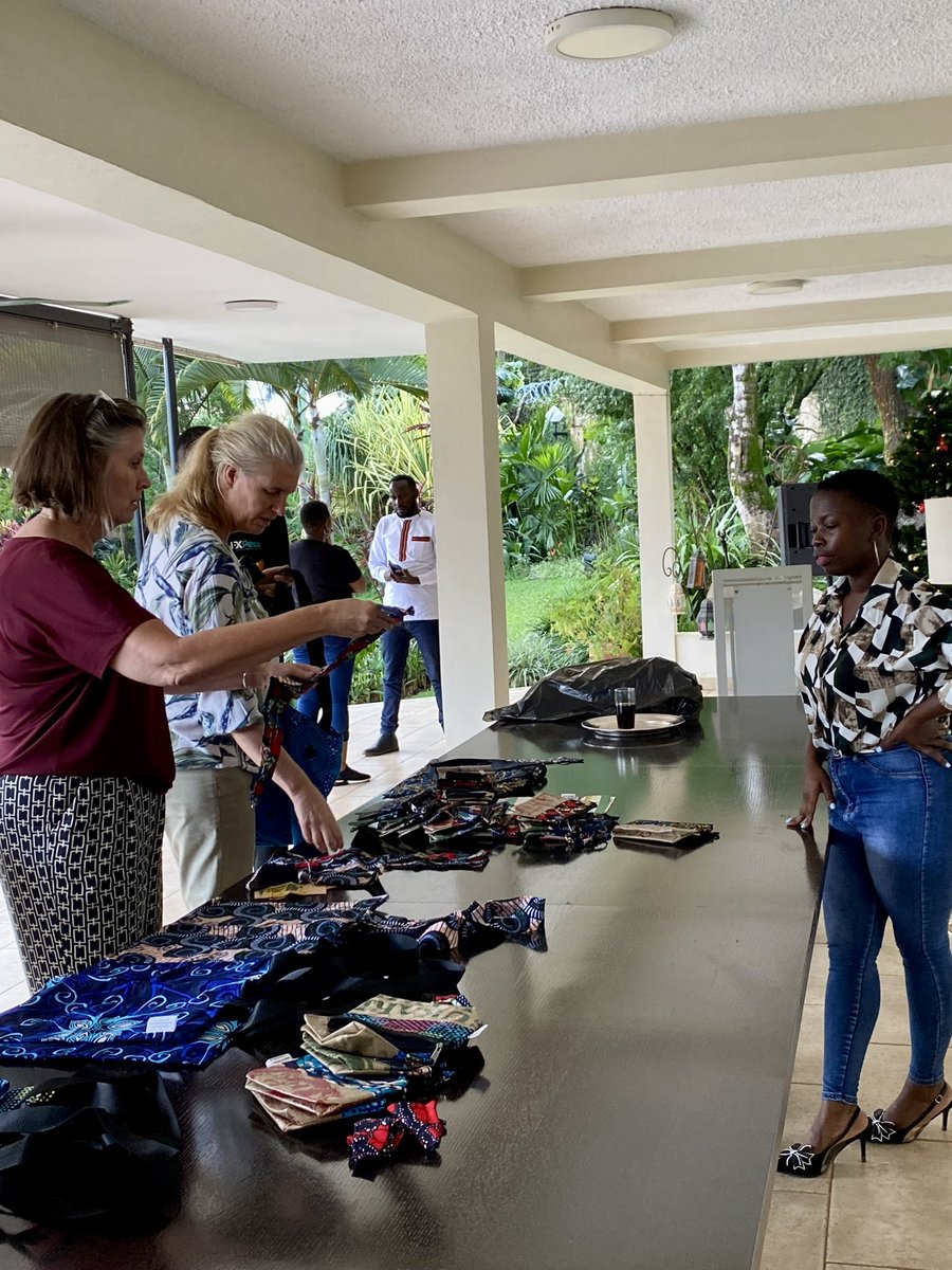 “Young people hold the power to shape the future in their hands” 🌍 An inspiring meeting at the residence today with three #OneYoungWorld Ambassadors who shared about their work on ending violence , making fashion out of waste and inclusivity #youthatheart #myp