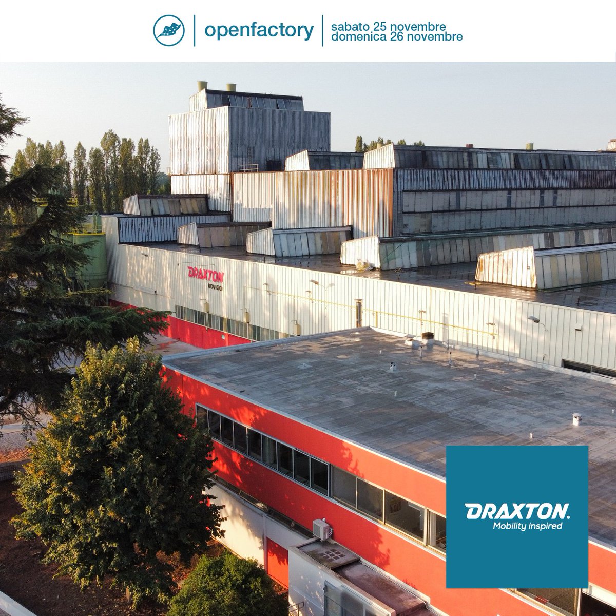 OpenFactoryIT's tweet image. DRAXTON

📍 Visita l'azienda sabato 25 novembre in Via delle Industrie 10 a Rovigo (RO)

👉 Maggiori informazioni su: open-factory.it/draxton/