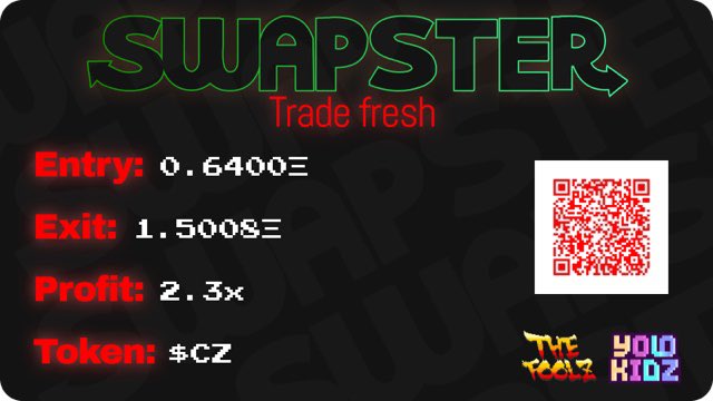 The Foolz (@thefoolznft) on Twitter photo Co-lab, Competition, Mint and <a href="/TheSwapster/">Swapster</a> Updates!
Interested in a collab? Take a look at what we are offering and drop us a pm. Competition and mint info at the bottom —>
We are collaborating with:
- <a href="/AlphaWolvesDAO/">Alpha Wolves DAO</a>
- <a href="/Yolo_Kidz/">Yolo Kidz</a>
- <a href="/bears_deluxe/">Bears Deluxe</a>
- <a href="/Shitters101_/">Shitters 101</a>
- Co-lab, Competition, Mint and <a href="/TheSwapster/">Swapster</a> Updates!
Interested in a collab? Take a look at what we are offering and drop us a pm. Competition and mint info at the bottom —>
We are collaborating with:
- <a href="/AlphaWolvesDAO/">Alpha Wolves DAO</a>
- <a href="/Yolo_Kidz/">Yolo Kidz</a>
- <a href="/bears_deluxe/">Bears Deluxe</a>
- <a href="/Shitters101_/">Shitters 101</a>
-