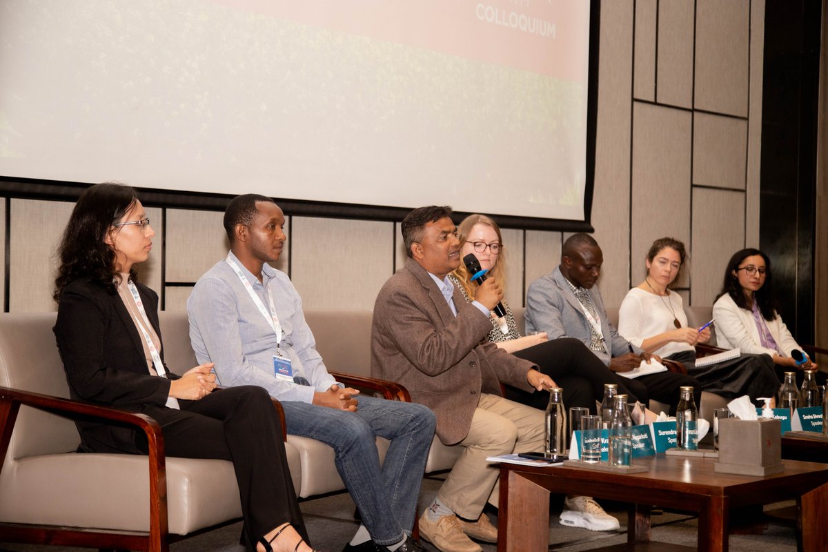 Day 1 of #colloq23 is a wrap! 🌯 Wonderful to hear ITM colleagues, partners &amp; alumni discuss the link between climate change &amp; #planetaryhealth, #mentalhealth &amp; #infectiousdiseases 🌍🌿Stay tuned for tomorrow for more engaging sessions!