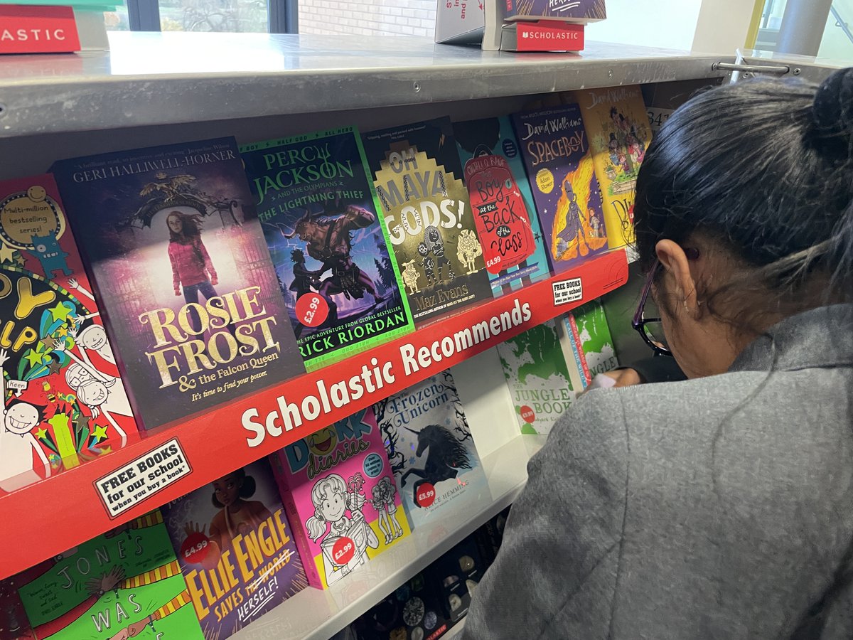 Great interest from our students at the <a href="/scholastic/">Scholastic</a> book fair. This is running till Friday. Scholastic has said that they will donate a free reading book for every 2 books that are sold. Thanks!👍 #books #bookstore #bookshelf #bookstagram #booksforkids