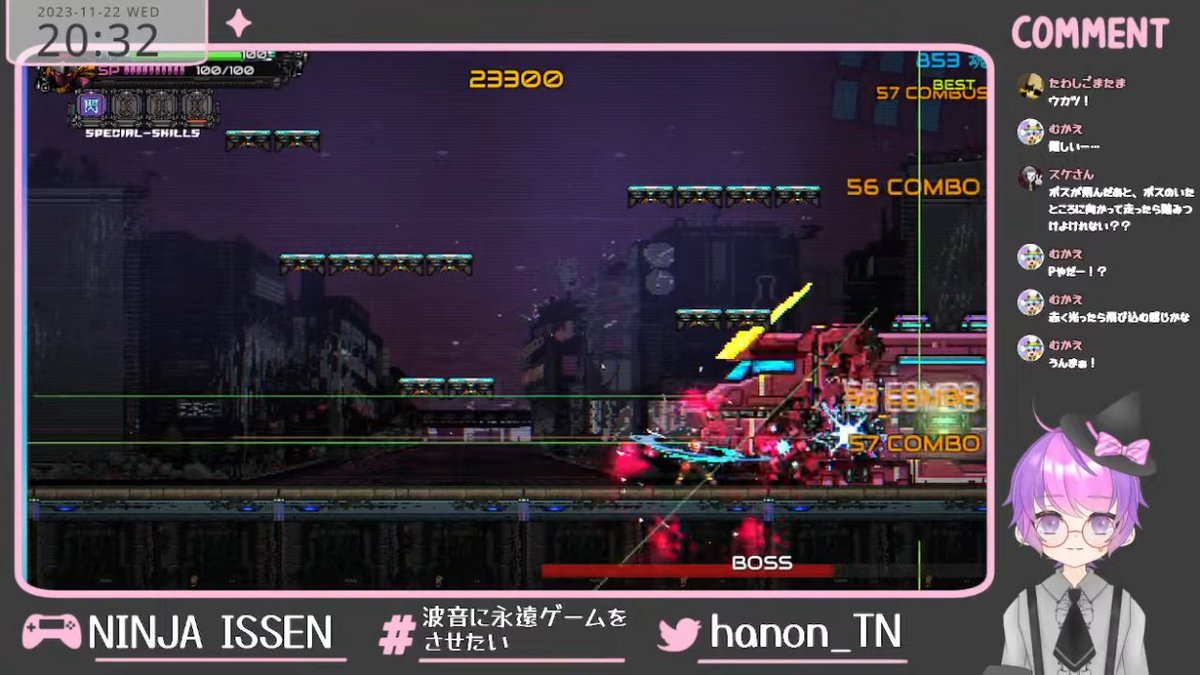 hanon_TN's tweet photo. おつはのん✨
NINJA ISSEN
アクションゲーム初心者の波音だったけど、細かめなオートセーブがあって何度も挑戦できた！！
敵を一気に薙ぎ払える爽快感があって面白かったなぁ😊
アクション得意な方も収集アイテム集めたり、高ランク目指したり楽しめそう✨

#NijaIssen #ActionGame #Game_UNO_PR https://t.co/EgkbFrwGEy