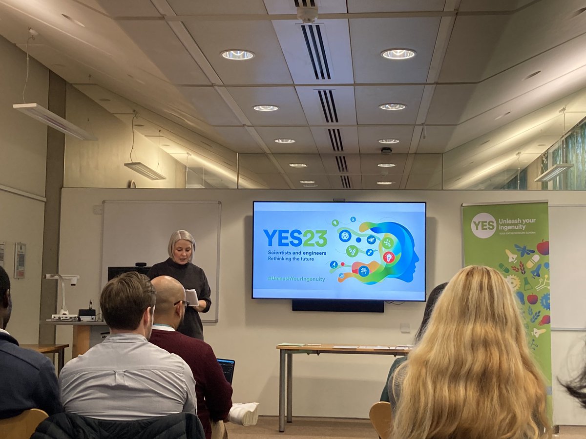 Pleased to be speaking at YES23 about my ICURe journey and interacting with entrepreneurs of the future #academicentrepreneur @ICUReProgramme @UniofNottingham