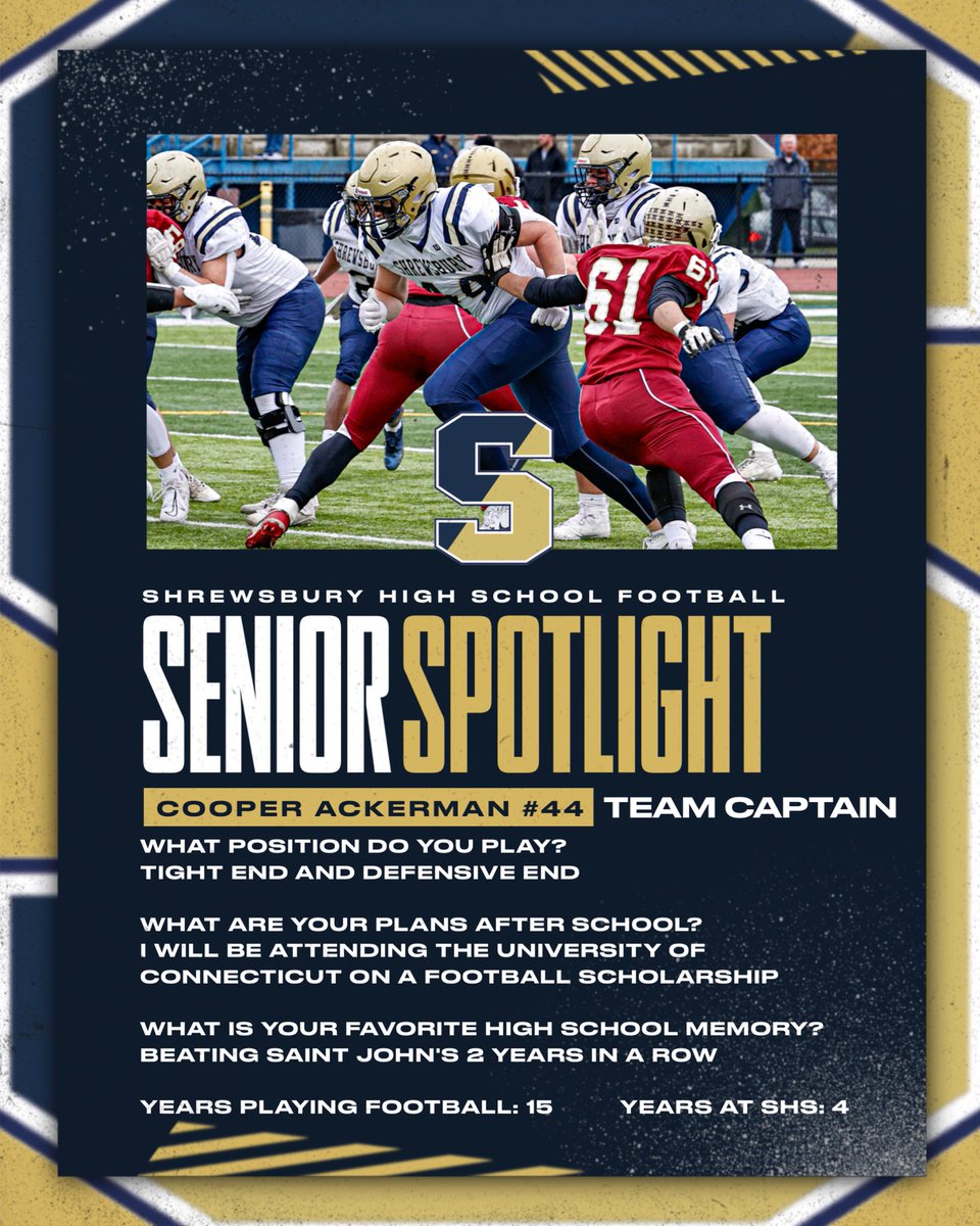 Our last two senior captains to recognize are #17 Felix Pittorino (RB/LB) and #44 Cooper Ackerman (TE/DE). Congrats to all our seniors! #GoColonials