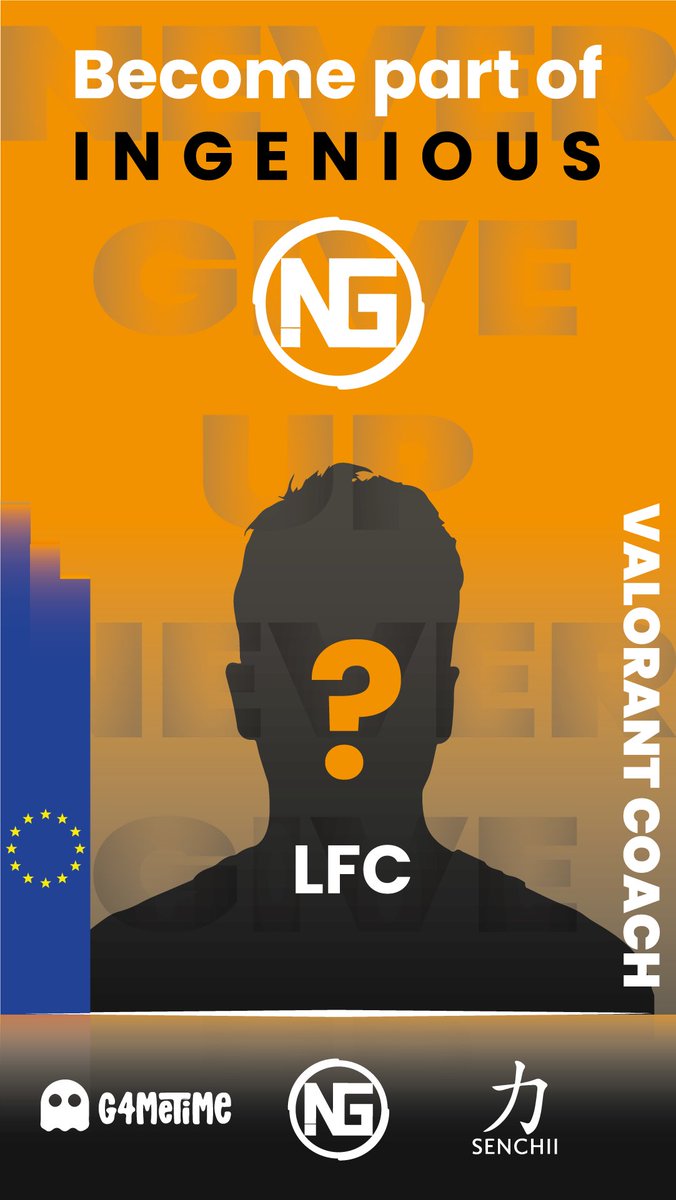 Ingenious_DE's tweet image. We are currently looking for a @VALORANT coach. Our requirements include:

-Mandatory previous coaching experience
-High availability
-Proficiency in communications, strategies, and mechanics
-Clear and effective communication with players
-Preferably fluent in German, but…