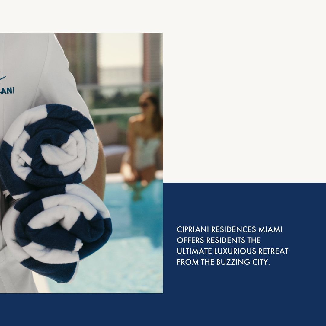 MastCapitalDev's tweet photo. #CiprianiResidencesMiami promises a life of effortless ease and tranquility with state-of-the-art signature amenities thoughtfully designed to ensure residents always feel their best. | https://t.co/7EDALMcTS4 https://t.co/t6HGoQUIg8