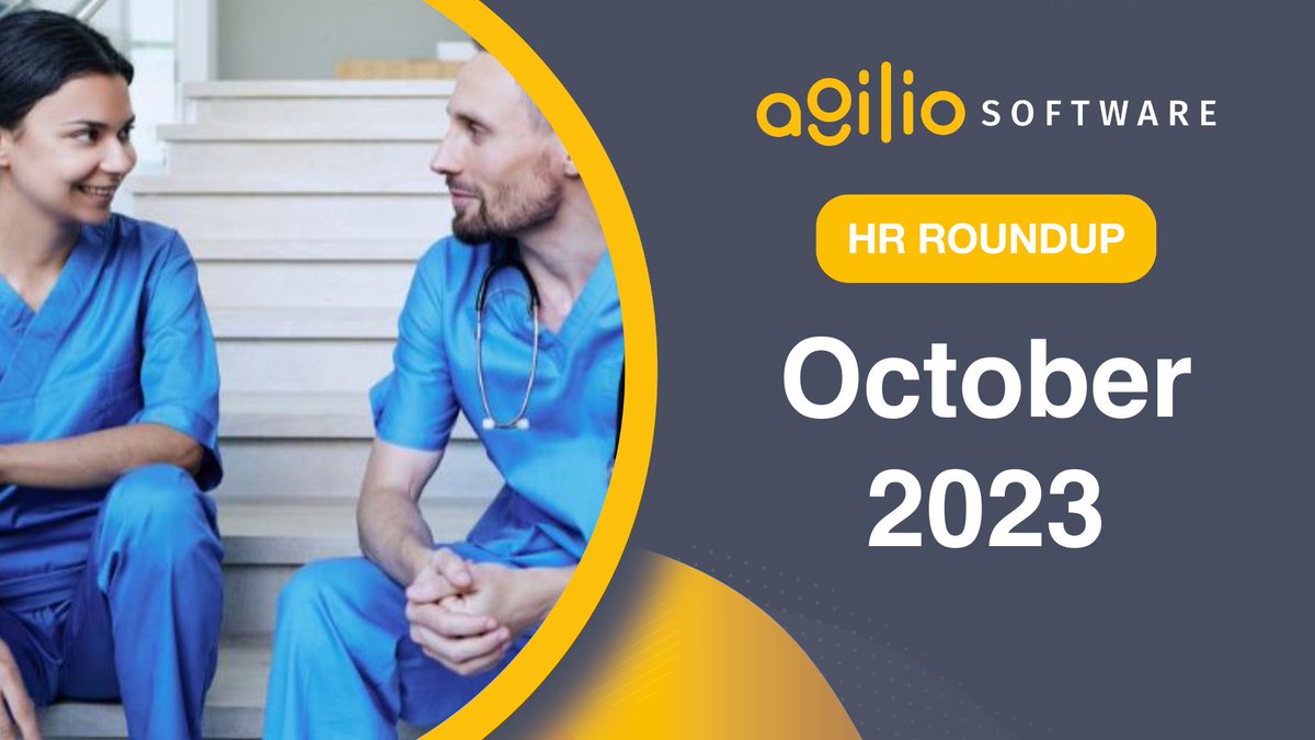 Our October HR Roundup touches on maternity discrimination, employee wellbeing and Seasonal Affective Disorder as we head into the winter months, and also personal relationships in the workplace based on the news of ITV's new policy.

Click here to read: agiliosoftware.com/articles/hr-ro…