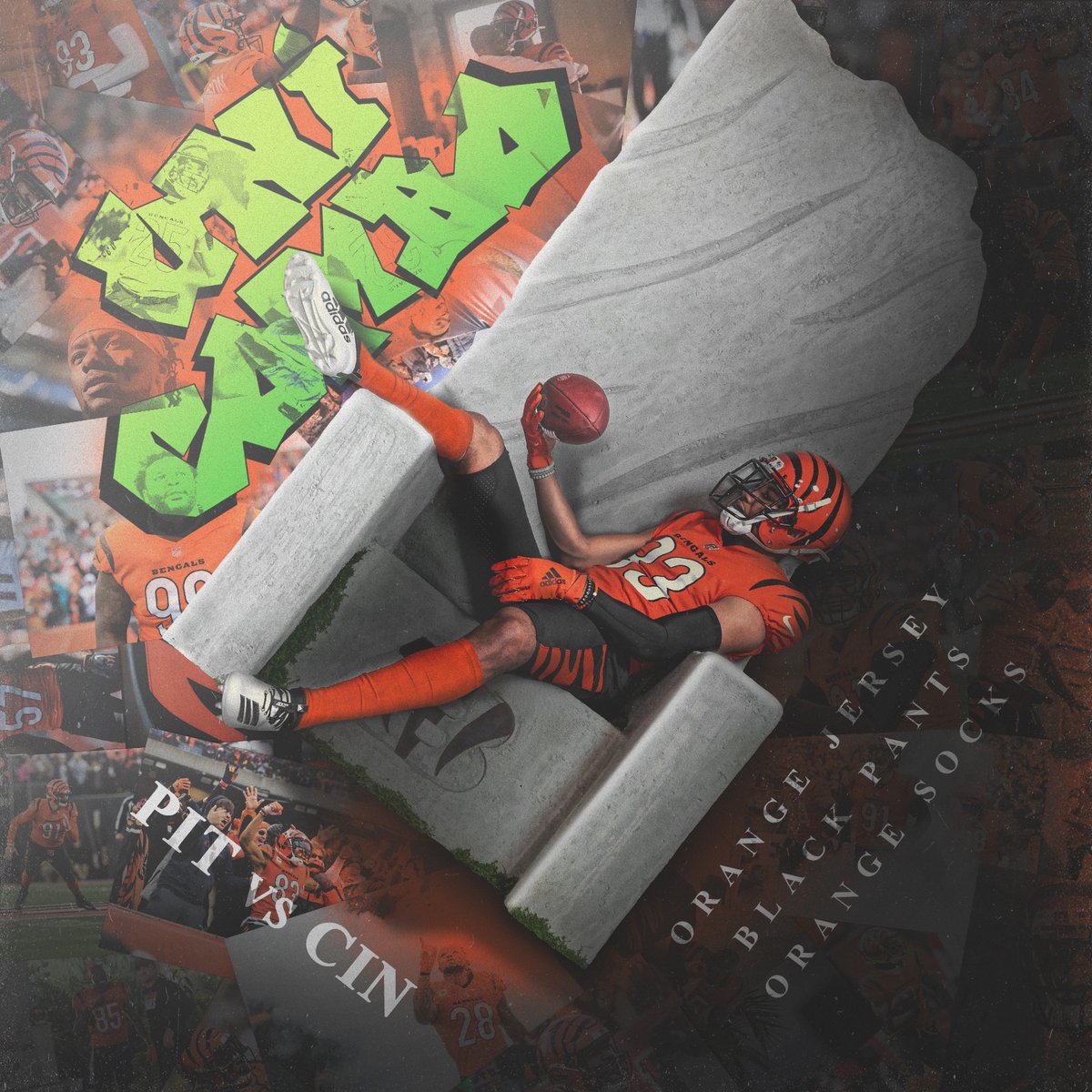 Bengals's tweet photo. Got the fresh orange jerseys this week 🔥 https://t.co/JotkfteRQj
